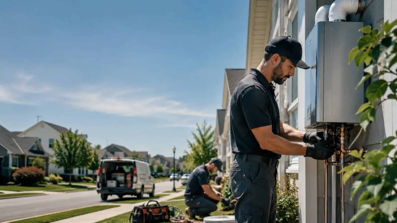 Tankless Water Heater Installation in Castine, ME